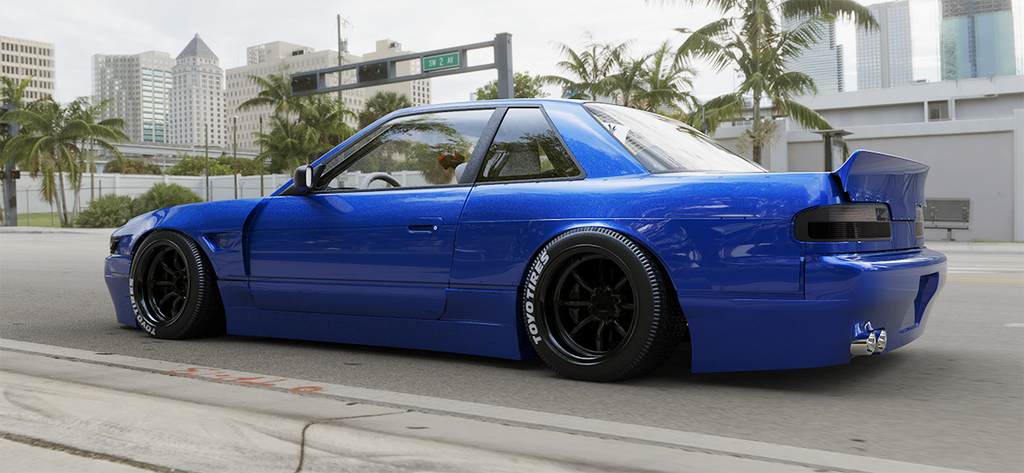 Rocket Bunny PS13 (V1) Aero- Nissan Silvia Coupe