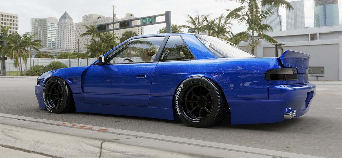 Rocket Bunny PS13 (V1) Aero- Nissan Silvia Coupe