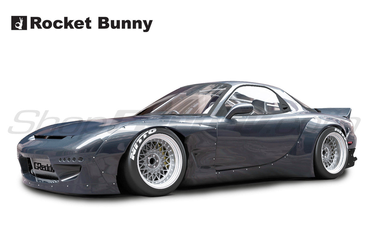 Rocket Bunny FD3S (V1) Aero - Mazda RX7