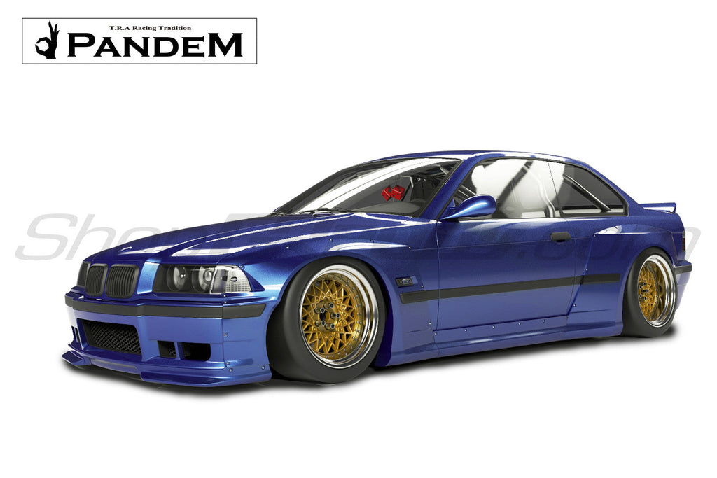 Pandem E36 Aero - BMW 3-Series 2dr.