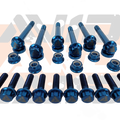 Polaris RZR Pro R Factory Engine Mount Titanium Bolt Hardware Kit, 30 Piece | AVID Racing