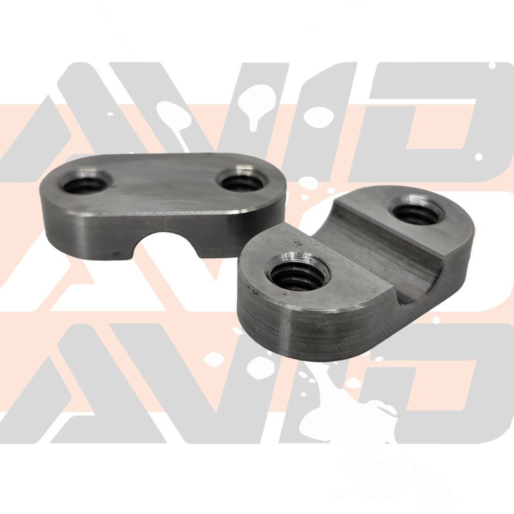 Weld-On Brake Line Clamp Tab, Flat | AVID Racing
