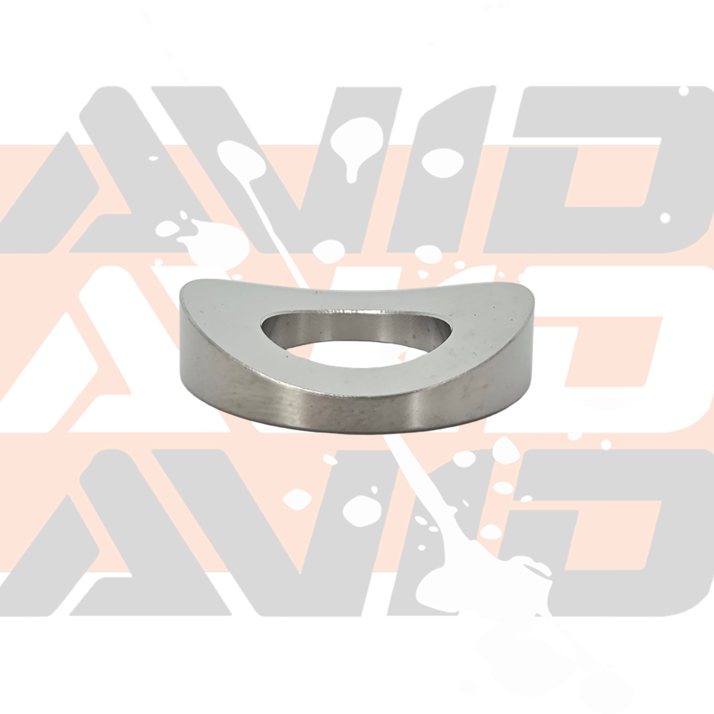 Titanium 1.5 inch OD Tube Washer, 12.25 mm ID x 23 mm OD x 5.6 mm Thick | AVID Racing