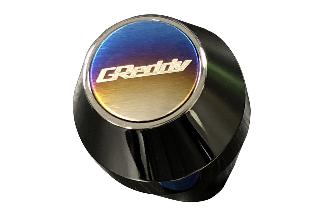 Titanium GReddy Disk Emblem - for Type-A Shift Knob