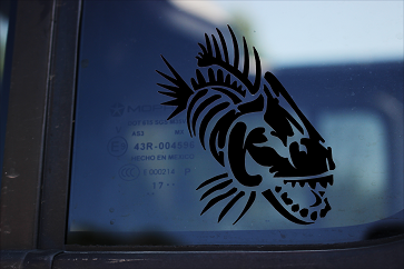 Fishbone Offroad Fishbone 5in. Decal
