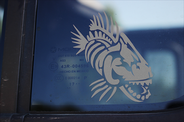 Fishbone Offroad Fishbone 5in. Decal