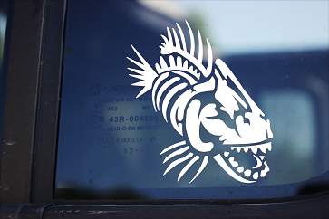 Fishbone Offroad Fishbone 5in. Decal
