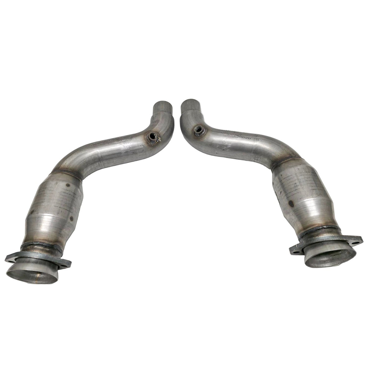 Ford Mustang GT350 3 Inch High Flow Catted Mid Pipe Kit 16-20