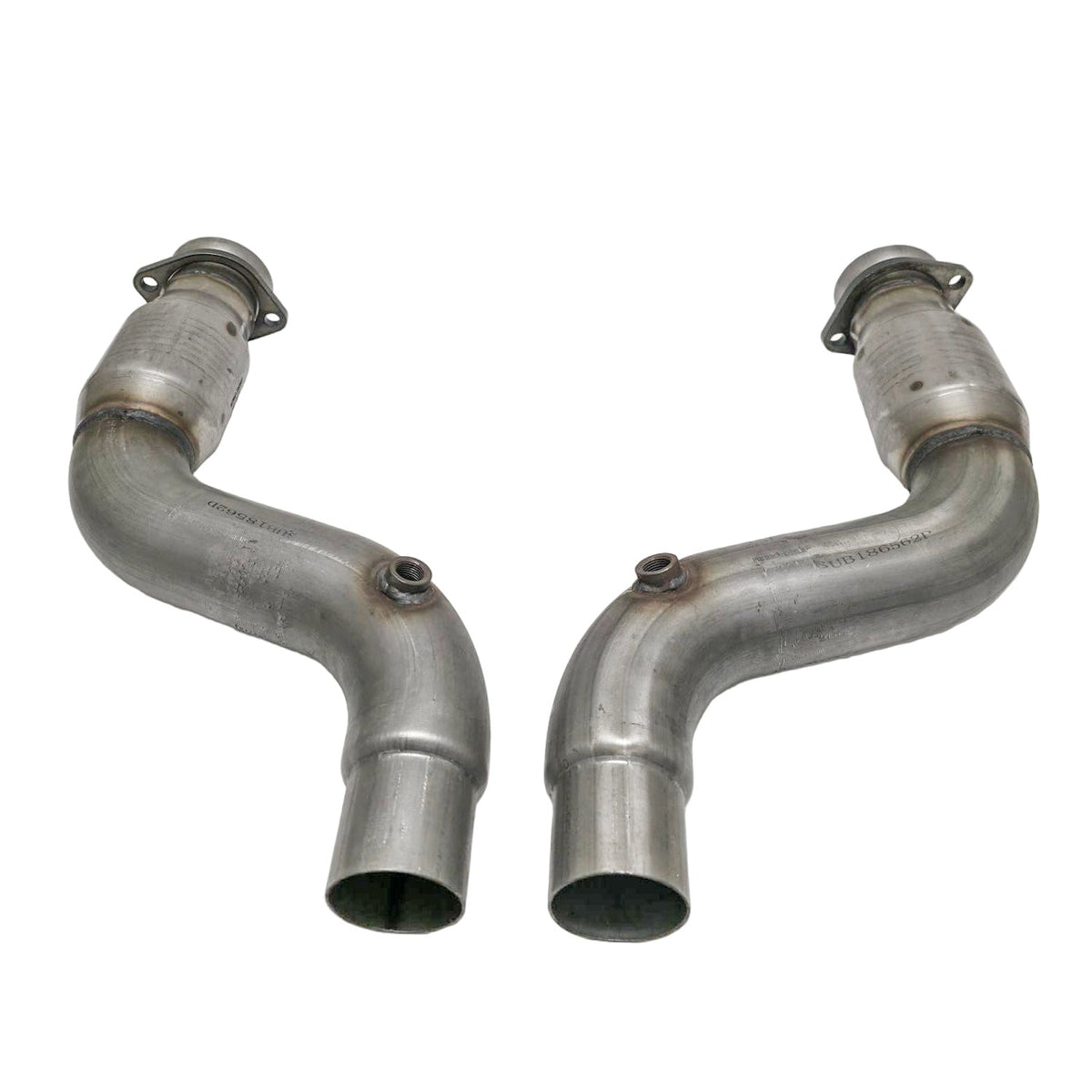 Ford Mustang GT350 3 Inch High Flow Catted Mid Pipe Kit 16-20