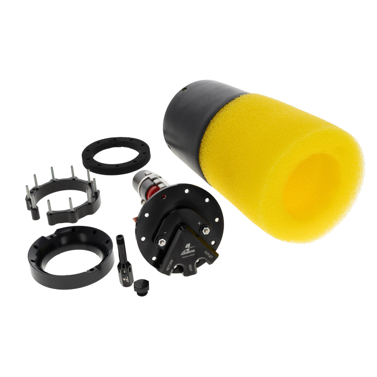 340 LPH In-Tank Returnless Fuel Pump System with VaporWorx Pulse Width Modulation Controller