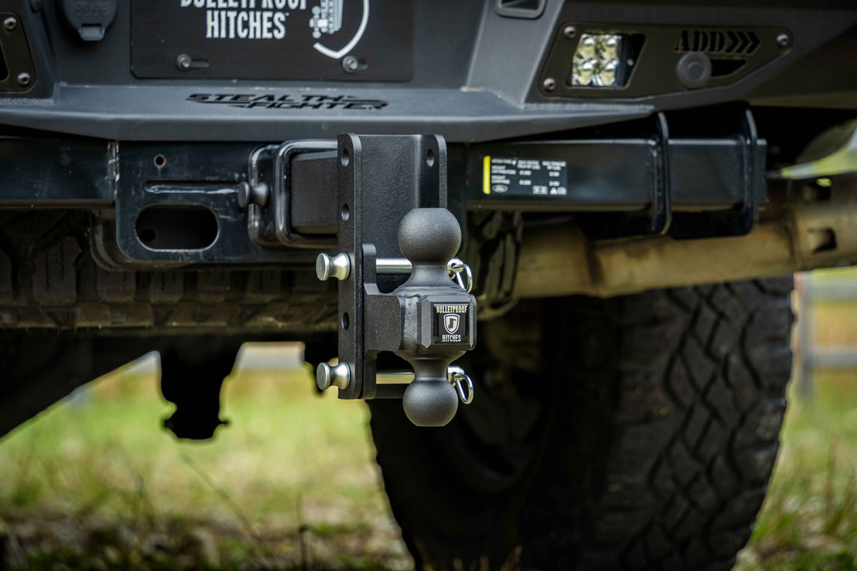 BulletProof 3.0" Heavy Duty 4" Drop/Rise Hitch