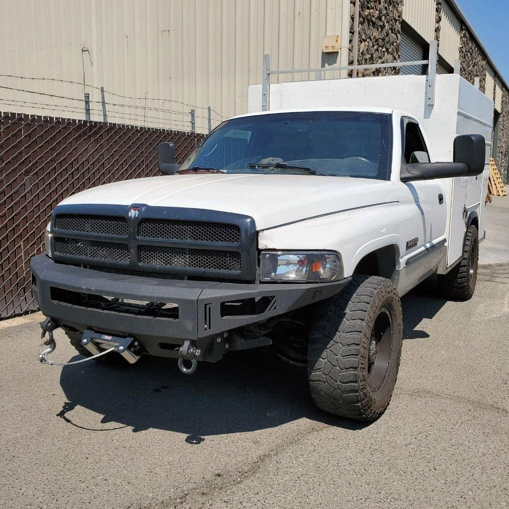 CHASSIS UNLIMITED 1994-2002 RAM 1500/2500/3500 OCTANE SERIES FRONT WINCH BUMPER