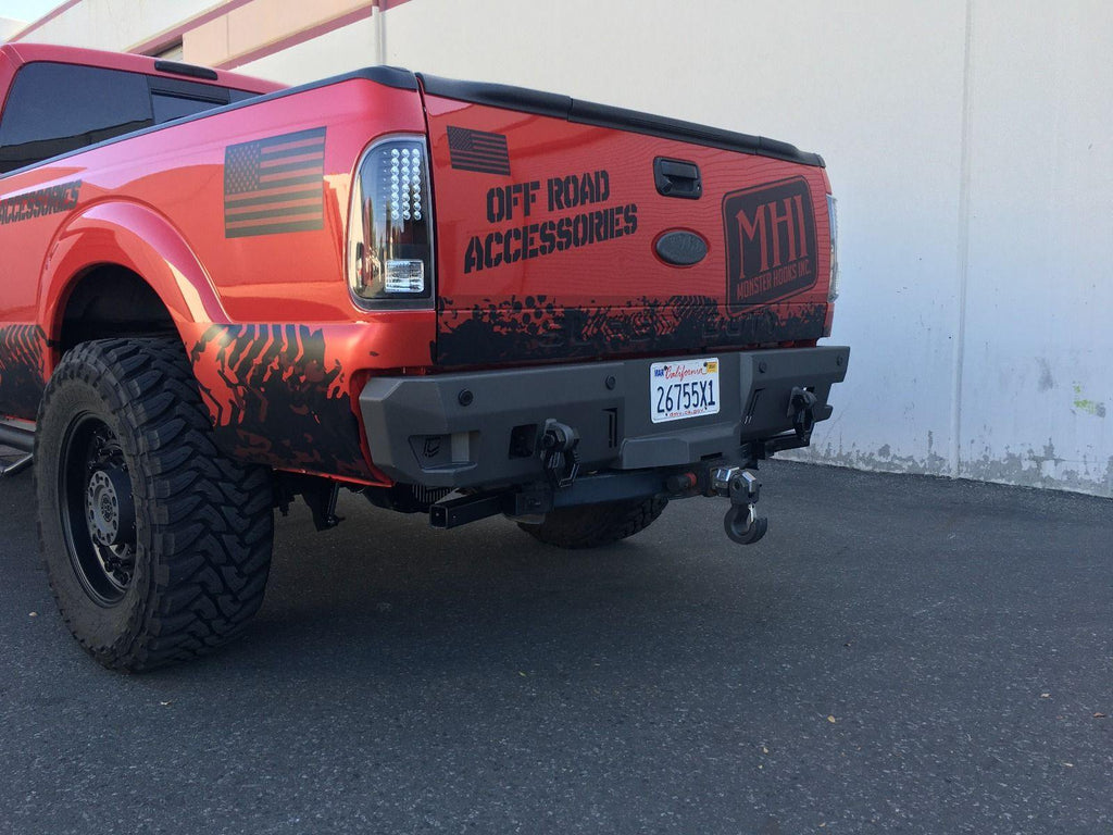 CHASSIS UNLIMITED 1999-2016 FORD SUPERDUTY F250/F350 OCTANE SERIES REAR BUMPER
