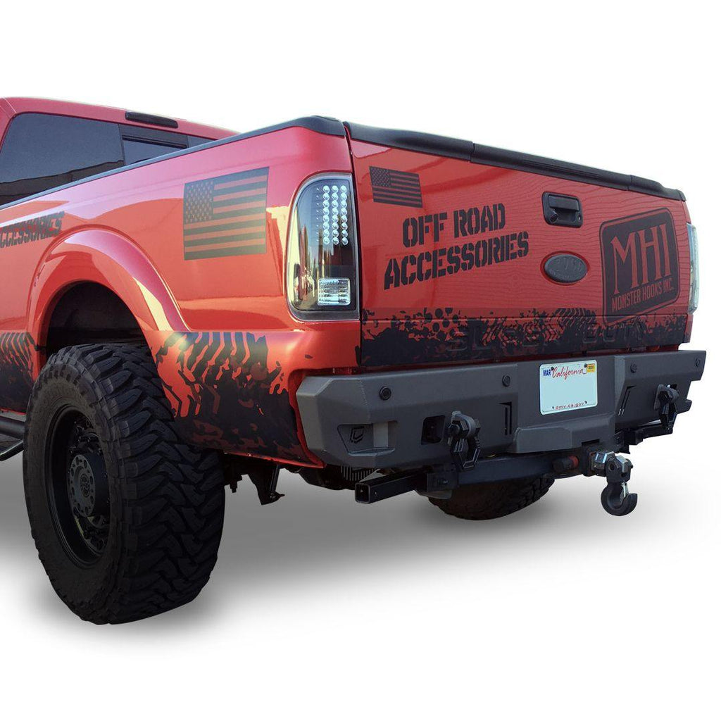 CHASSIS UNLIMITED 1999-2016 FORD SUPERDUTY F250/F350 OCTANE SERIES REAR BUMPER