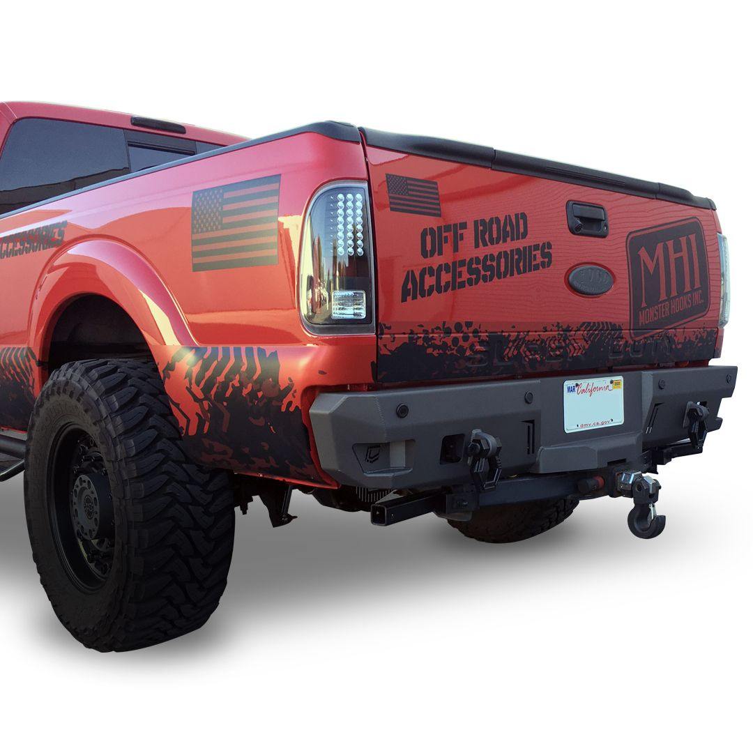 CHASSIS UNLIMITED 1999-2016 FORD SUPERDUTY F250/F350 OCTANE SERIES REAR BUMPER