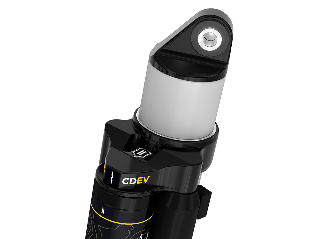 ICON 2011-2026 GM 2500/3500 HD, 0-2" Lift, Rear, V.S. 3.0 Series Shock Absorbers, Remote Reservoir w/ CDEV, Pair
