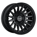 ICON Alloys Recon Pro, Satin Black, 18 x 9 / 8 x 6.5, 12mm Offset, 5.5" BS