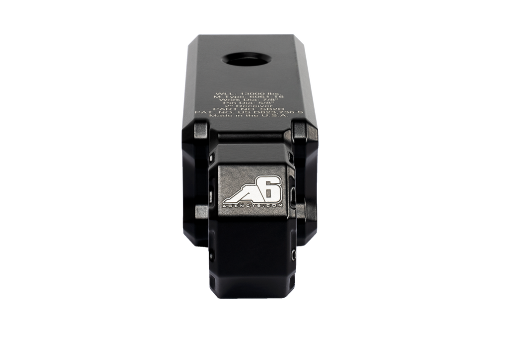 Shackle Block 2" Assembly - Black