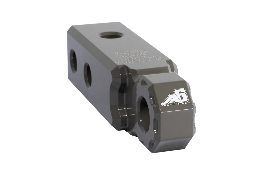 Shackle Block 2" Assembly - Grey