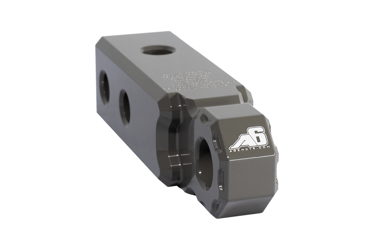 Shackle Block 2" Assembly - Grey