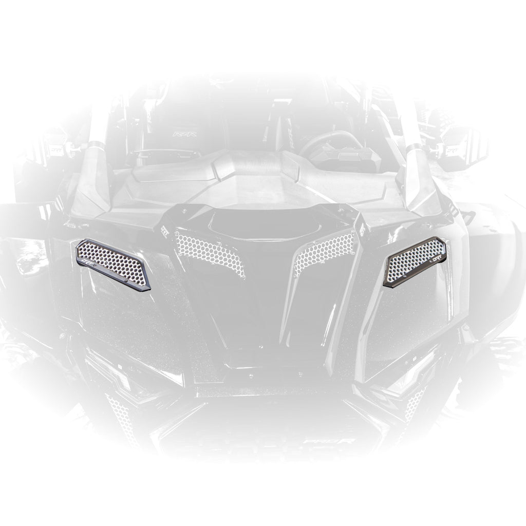 Billet Aluminum Front Fender Intake Mesh Kit for Polaris 2025+ RZR Pro XP/Pro S /Pro R