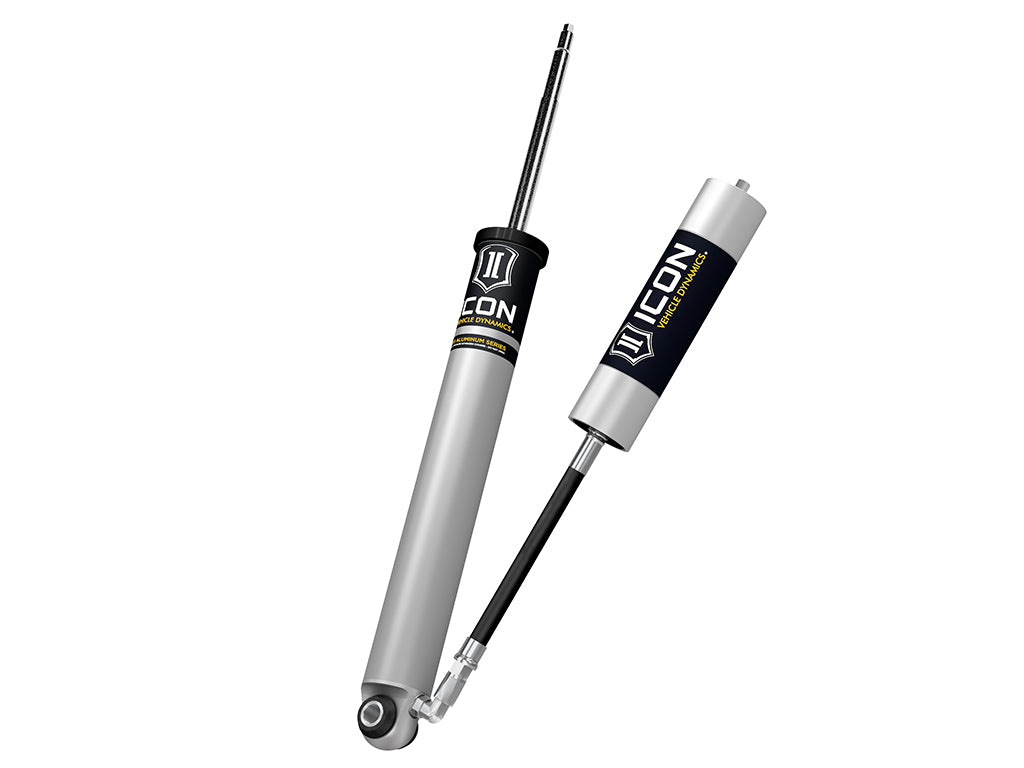 ICON 2014-2026 Ram 2500, 0" Lift Coil/3" Lift Air Ride, Rear, V.S. 2.0 Aluminum Series Shock Absorber, Remote Reservoir