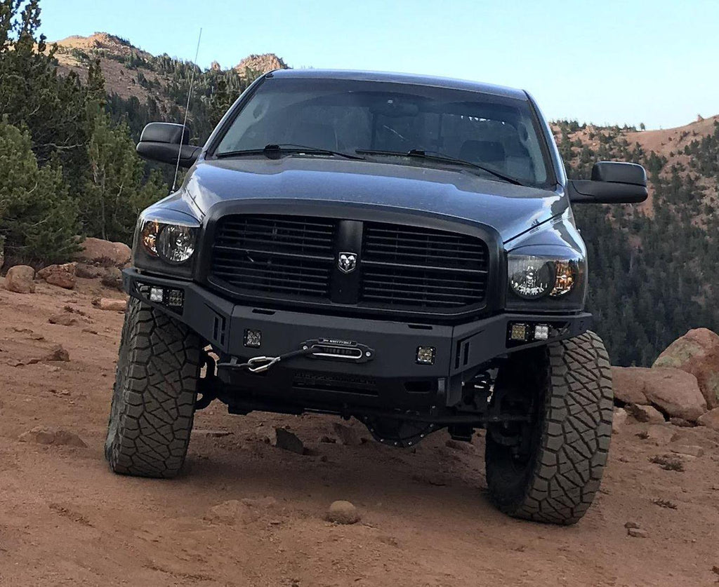 CHASSIS UNLIMITED 2006-2009 RAM 2500/3500 OCTANE FRONT WINCH BUMPER