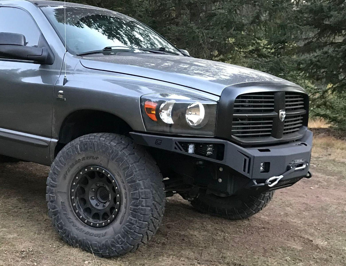 CHASSIS UNLIMITED 2006-2009 RAM 2500/3500 OCTANE FRONT WINCH BUMPER