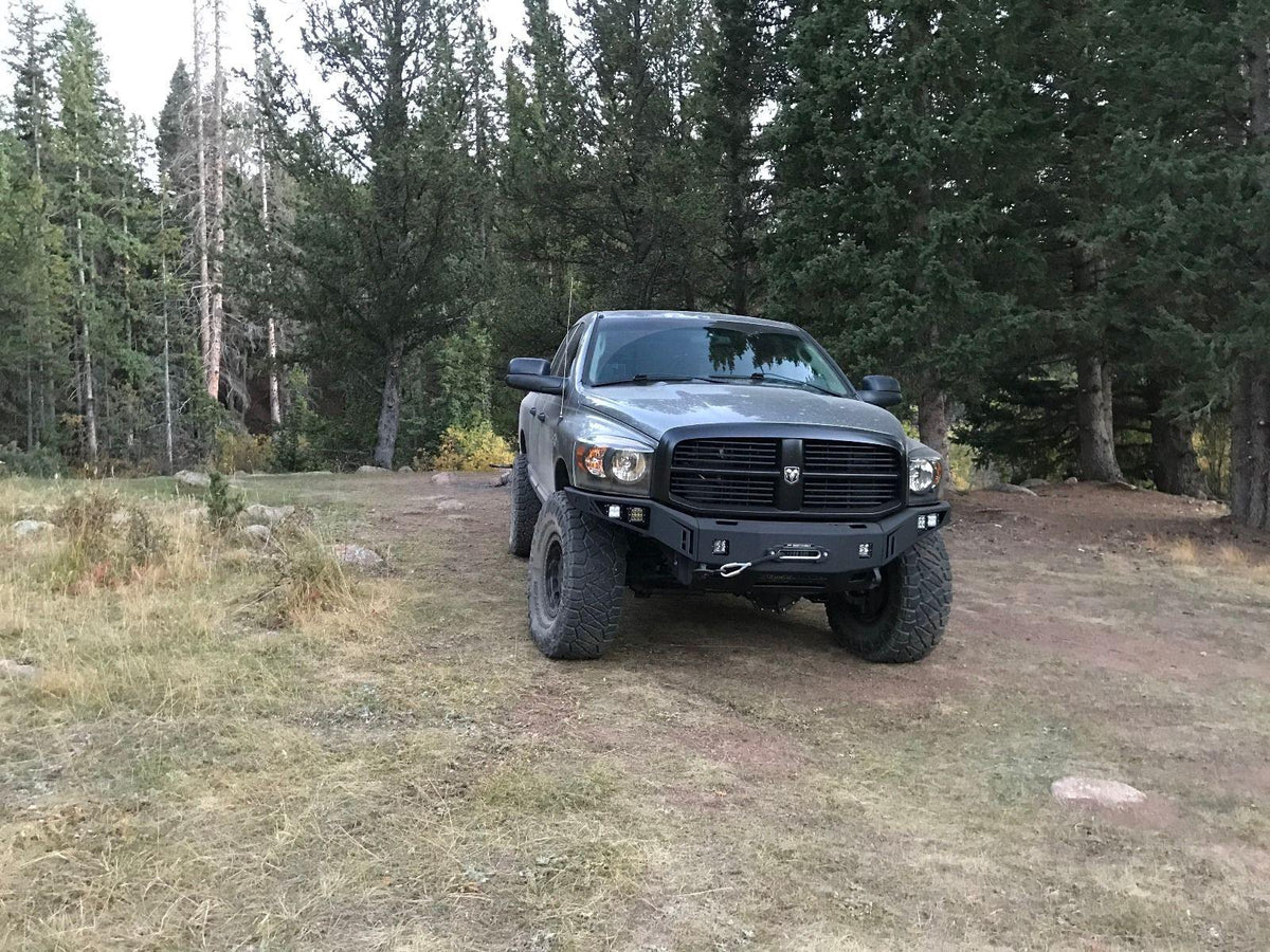 CHASSIS UNLIMITED 2006-2009 RAM 2500/3500 OCTANE FRONT WINCH BUMPER