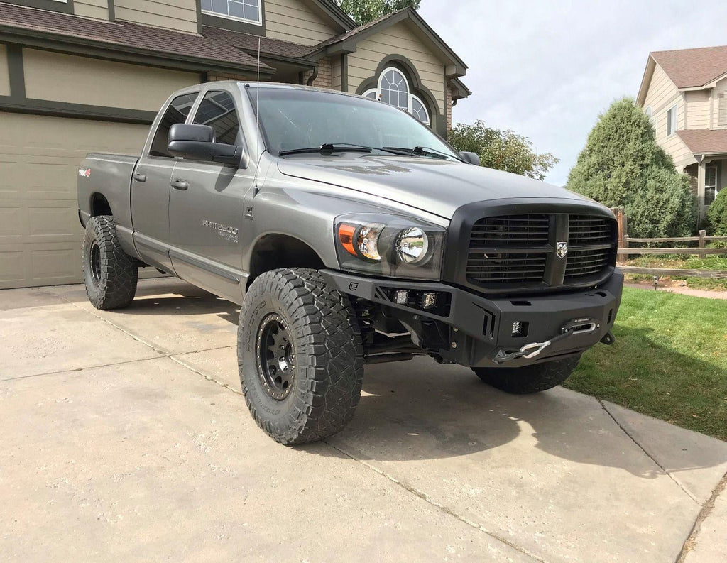 CHASSIS UNLIMITED 2006-2009 RAM 2500/3500 OCTANE FRONT WINCH BUMPER