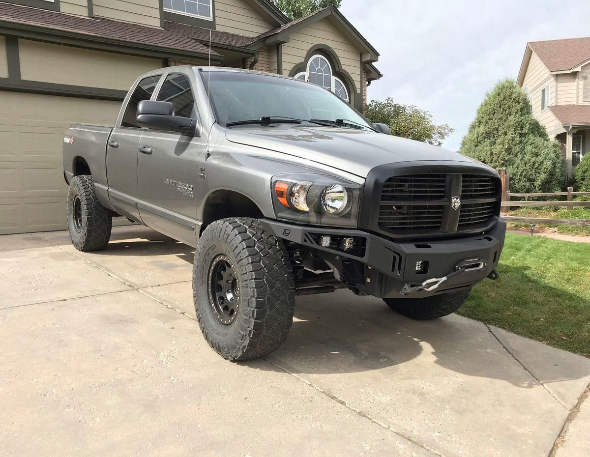 CHASSIS UNLIMITED 2006-2009 RAM 2500/3500 OCTANE FRONT WINCH BUMPER