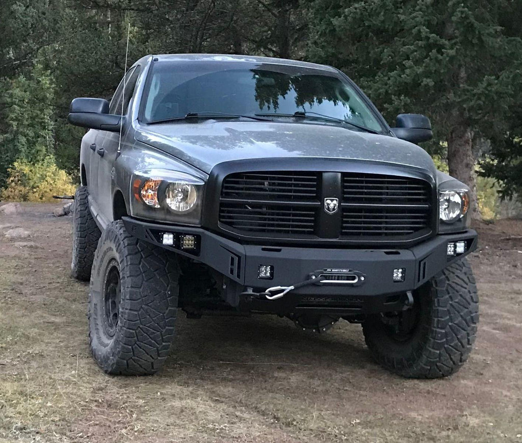 CHASSIS UNLIMITED 2006-2009 RAM 2500/3500 OCTANE FRONT WINCH BUMPER