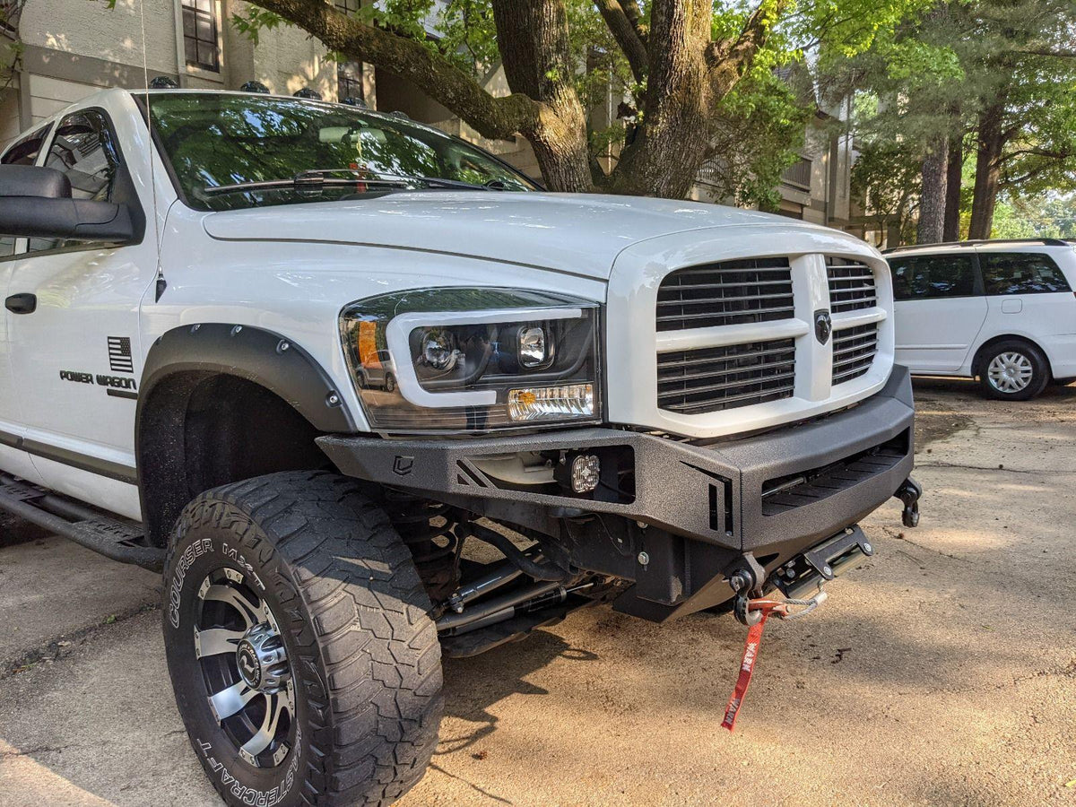 CHASSIS UNLIMITED 2006-2009 RAM POWERWAGON OCTANE SERIES FRONT BUMPER