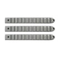 2007-2018 Jeep JK 2 Door Handle Inserts | 3 pcs | Silver