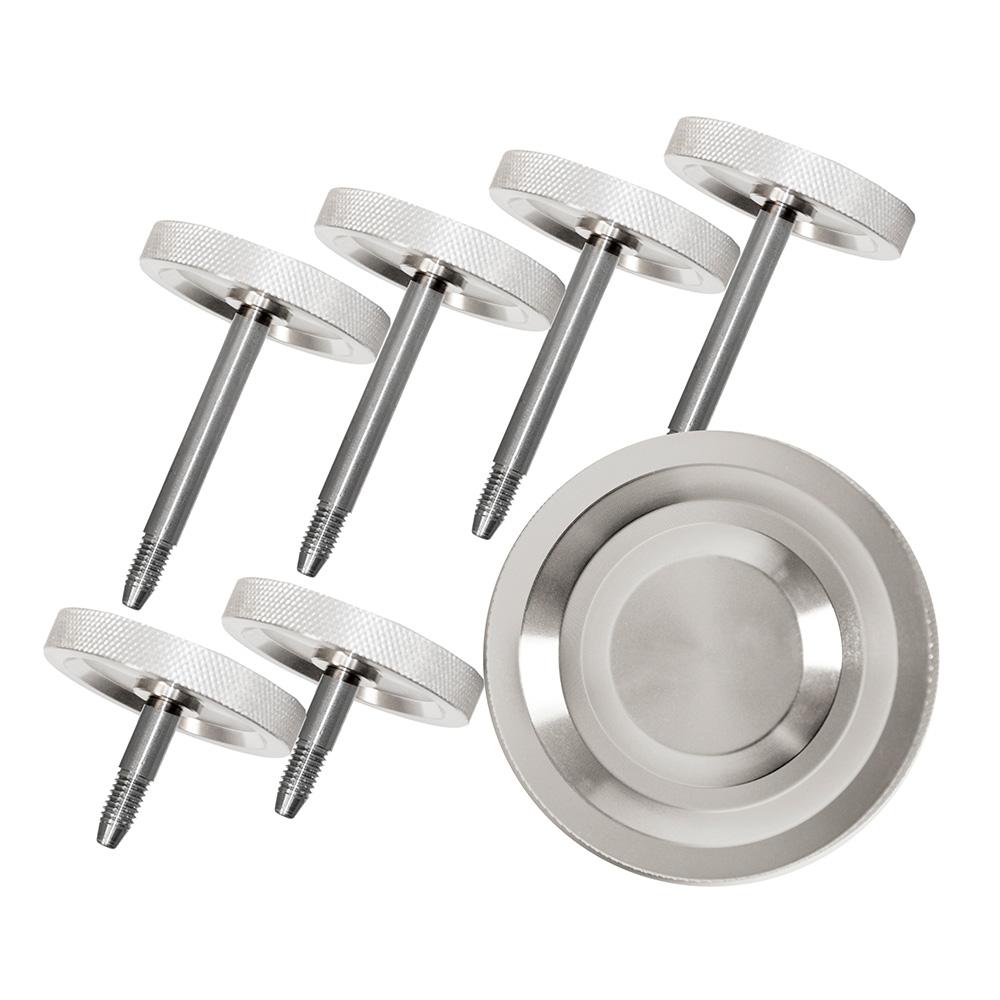 2007-2018 Jeep JK 4-Door Surround Knobs | Billet