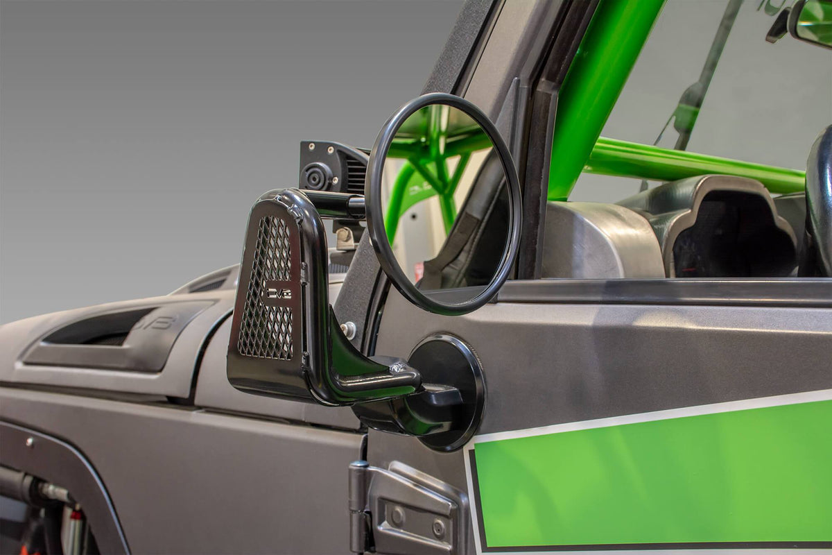 2007-2018 Jeep JK Tubular Mirrors