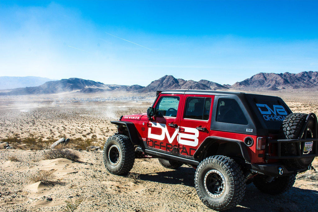 2007-2018 Jeep JK Wide Fender Flares | Front & Rear