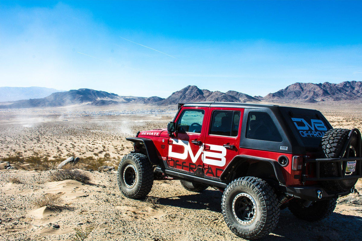 2007-2018 Jeep JK Wide Fender Flares | Front & Rear