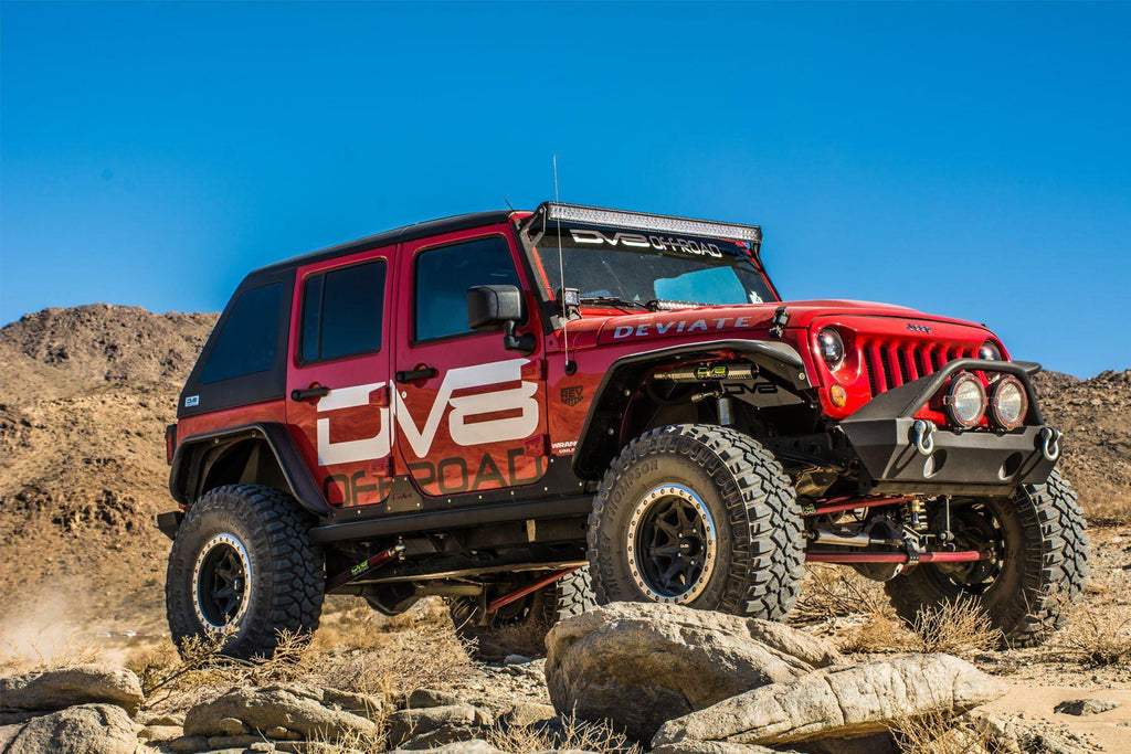 2007-2018 Jeep JK Wide Fender Flares | Front & Rear