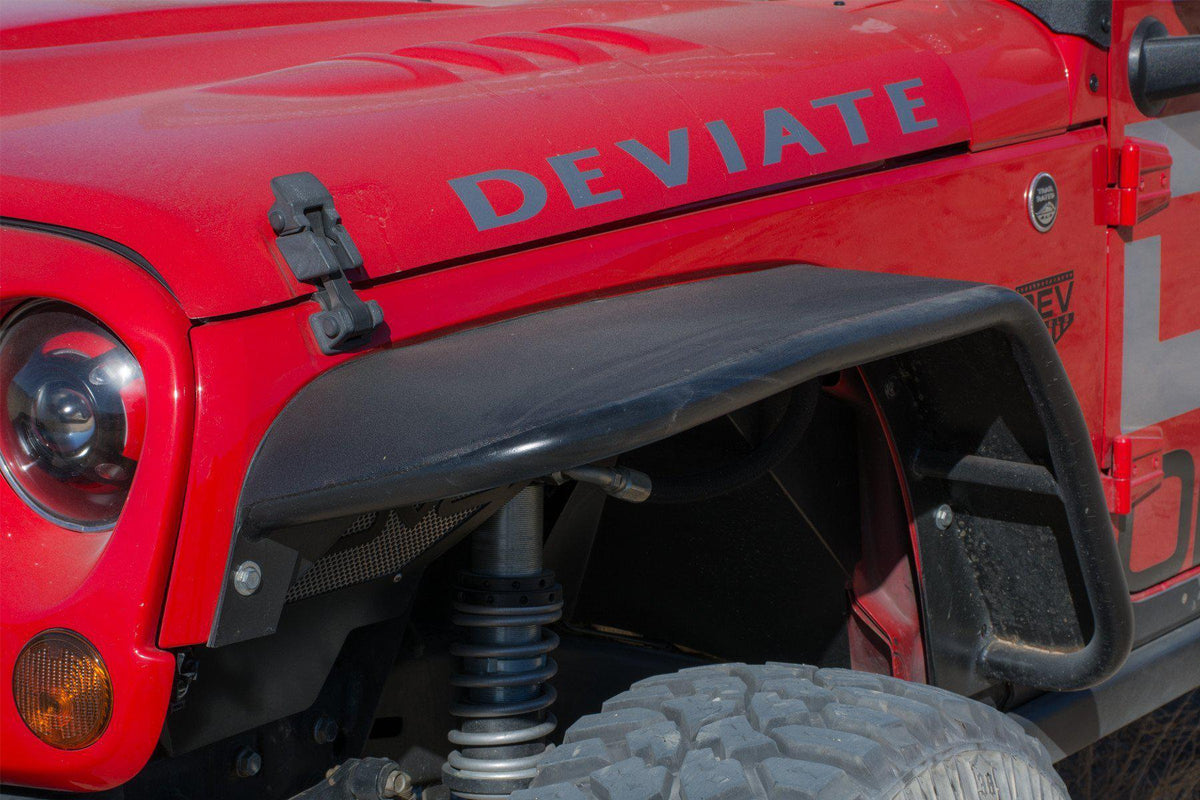 2007-2018 Jeep JK Wide Fender Flares | Front & Rear