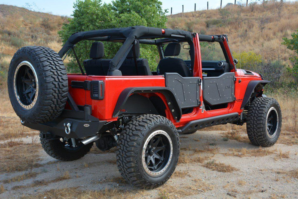 2007-2018 Jeep Wrangler JK Rear Rock Doors