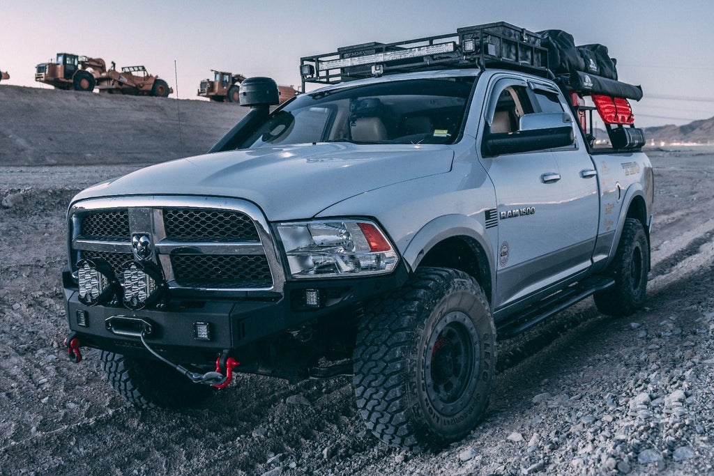 CHASSIS UNLIMITED 2009-2012 RAM 1500 OCTANE FRONT WINCH BUMPER- NO PARKING SENSORS