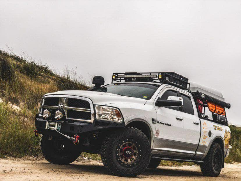 CHASSIS UNLIMITED 2009-2012 RAM 1500 OCTANE FRONT WINCH BUMPER- NO PARKING SENSORS
