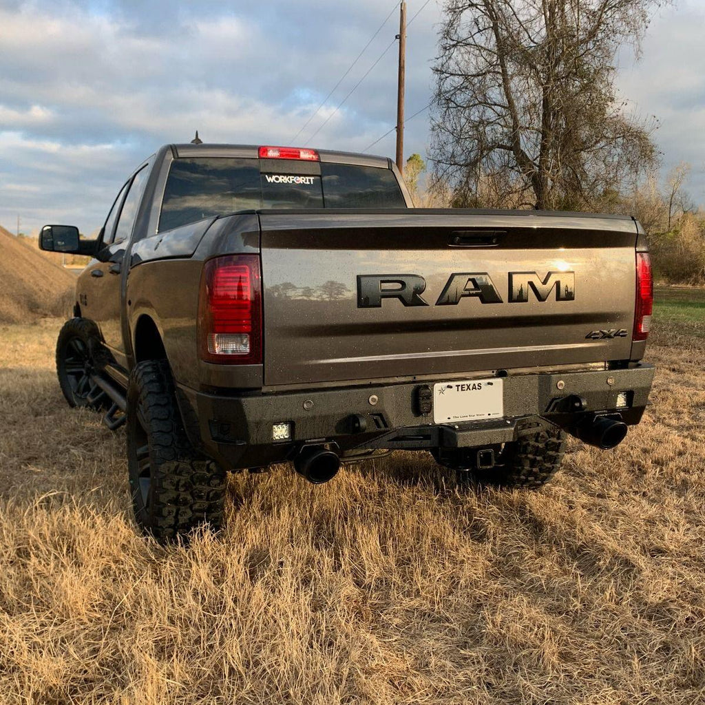CHASSIS UNLIMITED 2009-2018 RAM 1500 OCTANE SERIES REAR BUMPER