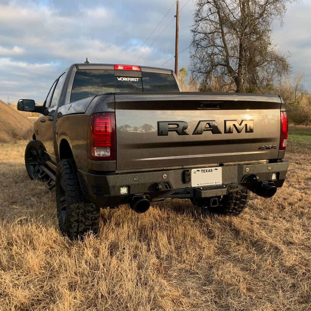 CHASSIS UNLIMITED 2009-2018 RAM 1500 OCTANE SERIES REAR BUMPER
