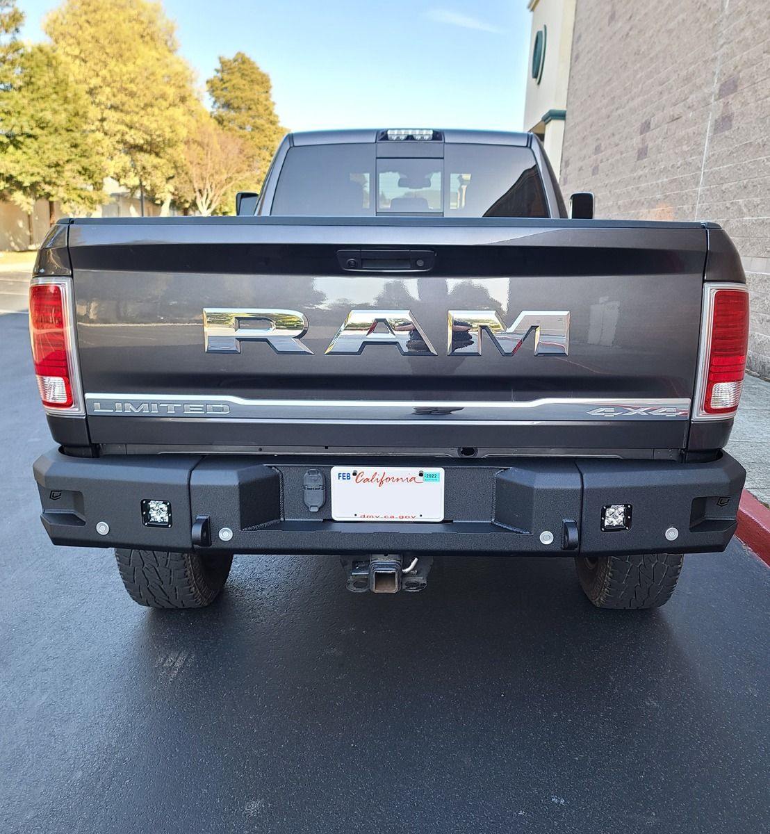 CHASSIS UNLIMITED 2010-2018 RAM 2500/3500 ATTITUDE SERIES REAR BUMPER