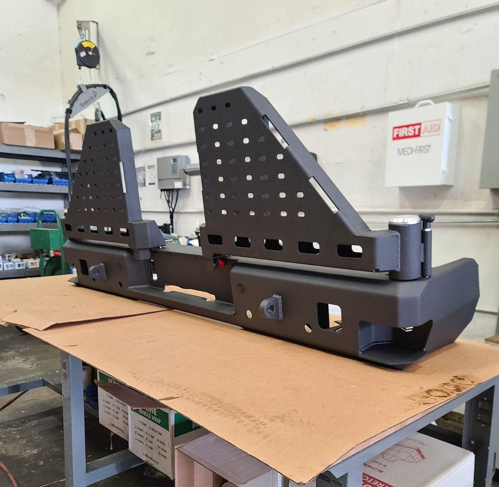 CHASSIS UNLIMITED 2010-2021 RAM 2500/3500 OCTANE DUAL SWING OUT REAR BUMPER