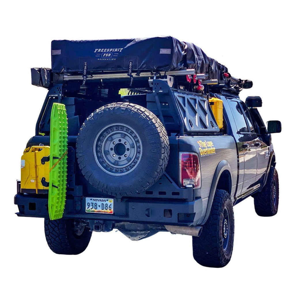 CHASSIS UNLIMITED 2010-2021 RAM 2500/3500 OCTANE DUAL SWING OUT REAR BUMPER