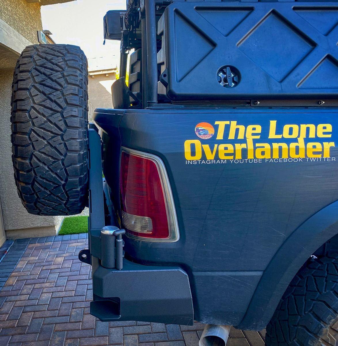 CHASSIS UNLIMITED 2010-2021 RAM 2500/3500 OCTANE DUAL SWING OUT REAR BUMPER