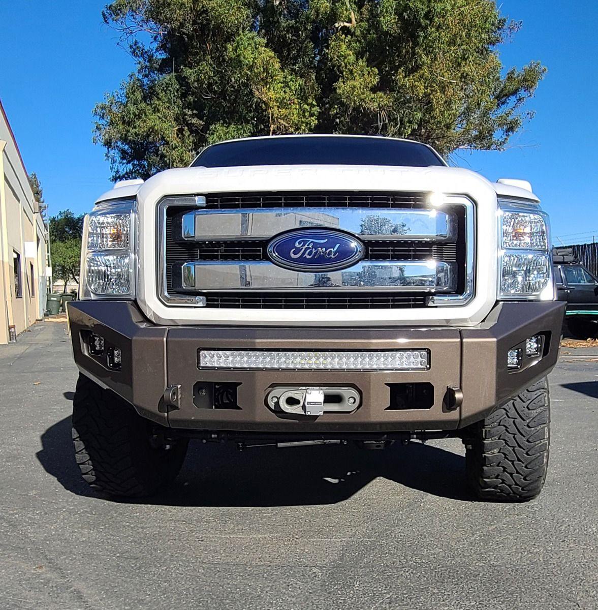 CHASSIS UNLIMITED 2011-2016 FORD SUPERDUTY F250/F350 ATTITUDE FRONT BUMPER